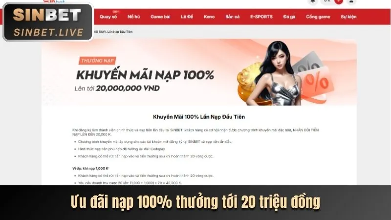 Khuyến mãi chào mừng thành viên mới 555win52.com